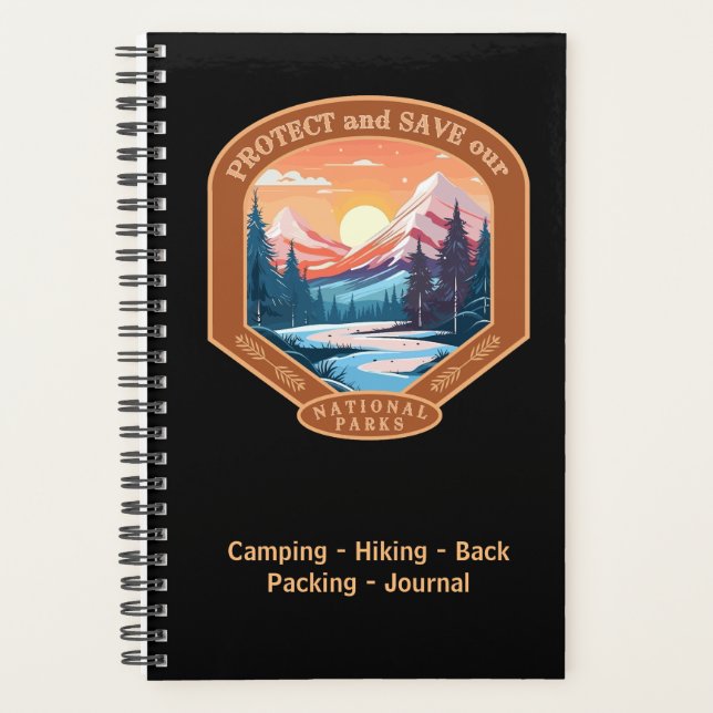 Protect our National Parks Planner (Front)