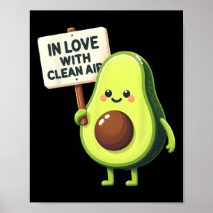 Protect Our Planet Avocado Earth Day Lets Save The Poster