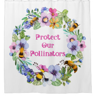 Protect Our Pollinators Bees Flowers