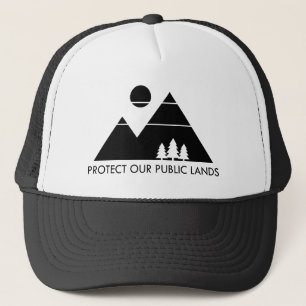 Protect Our Public Lands Mountain Trucker Hat