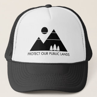 Protect Our Public Lands Mountain Trucker Hat