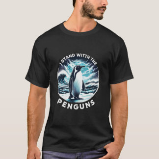 Protect Penguins Stand for Wildlife  T-Shirt