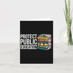 Protect Public Education Card