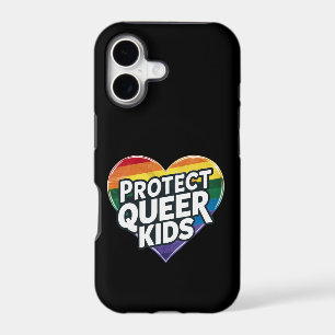 Protect Queer Kids Rainbow Heart LGBT Pride