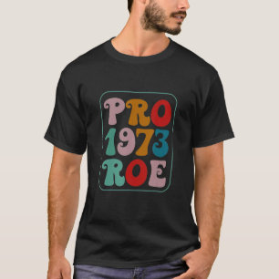 Protect Roe V Wade 1973 Pro Choice Vintage Retro T-Shirt