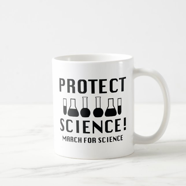 Protect Science Coffee Mug (Right)