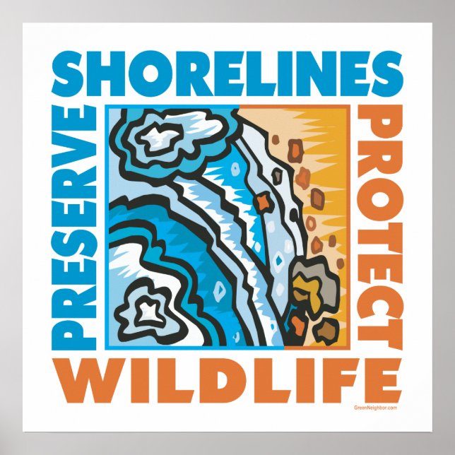 . Protect Seashore Poster (Front)