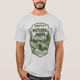 Protect Support National Parks Bear River Graphic T-Shirt