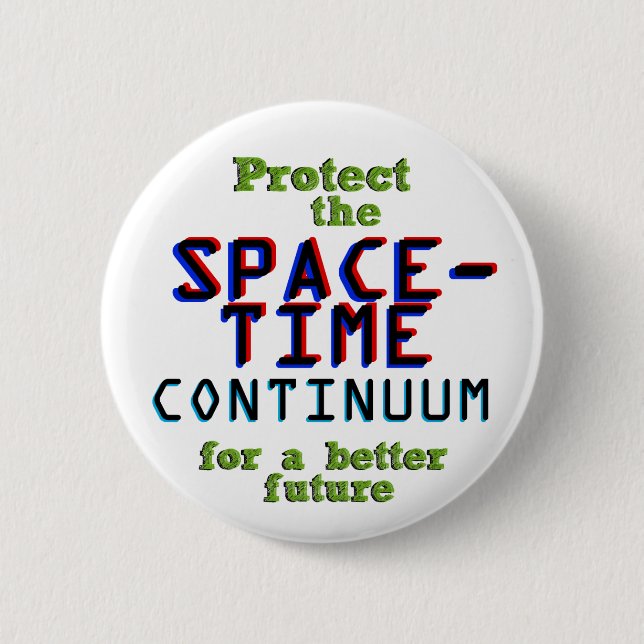 Protect the Continuum 2 Inch Round Button (Front)