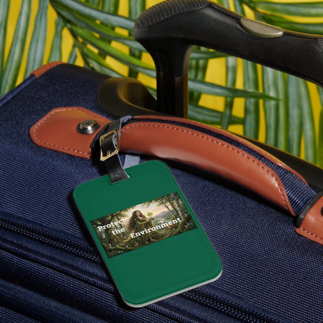 Protect the Environment  Luggage Tag (Front Insitu 1)