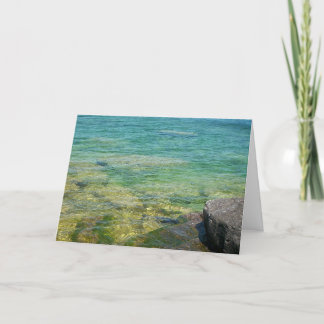 Protect the environment. thank you card