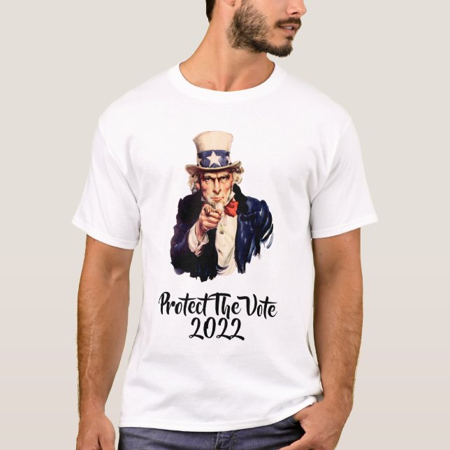 Protect The Vote 2022 T-Shirt (Front)