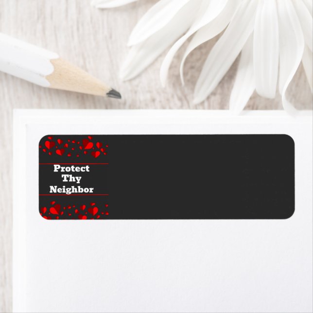 Protect Thy Neighbor Return Address Label (Insitu)
