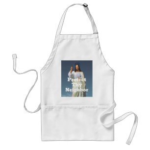 Protect Thy Neighbour Apron