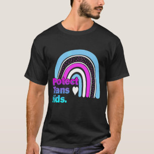 Protect Trans Kid Pride Lgbt Rainbow T-Shirt