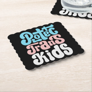Protect Trans Kids Coasters