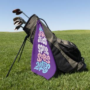 Protect Trans Kids Golf Towel