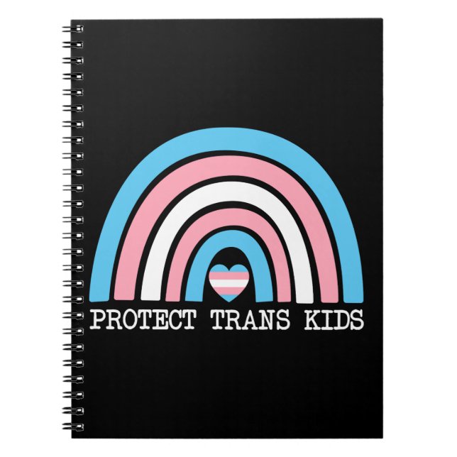 Protect Trans Kids Notebook (Front)