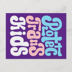 Protect Trans Kids Postcard