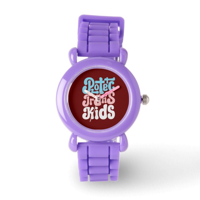 Protect Trans Kids Watch (Front)