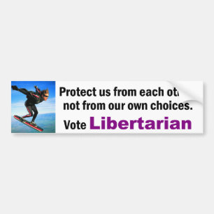 Protect Us From Each Other Bumper Sticker