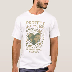 Protect What You Love – Earth-Inspired Eco Tee