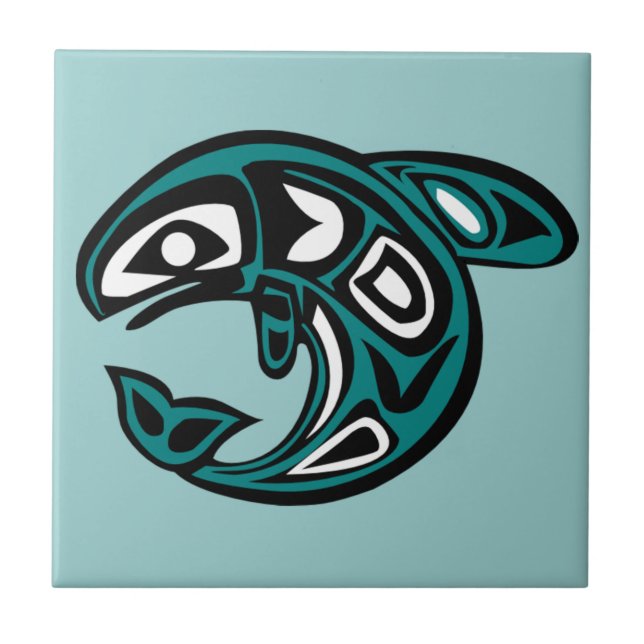 Protect Wild Salmon tile (Front)