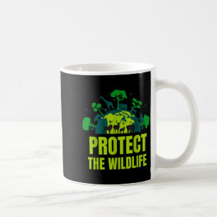 Protect wildlife nature _ earth day save animals coffee mug