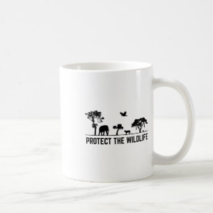 Protect Wildlife Safari Animal Conservancy Nature Coffee Mug