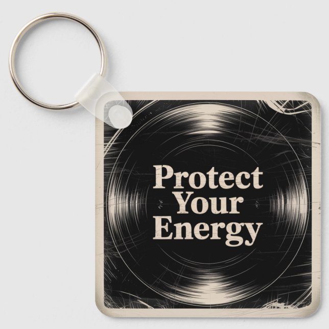 Protect Your Energy Keychain (Front)