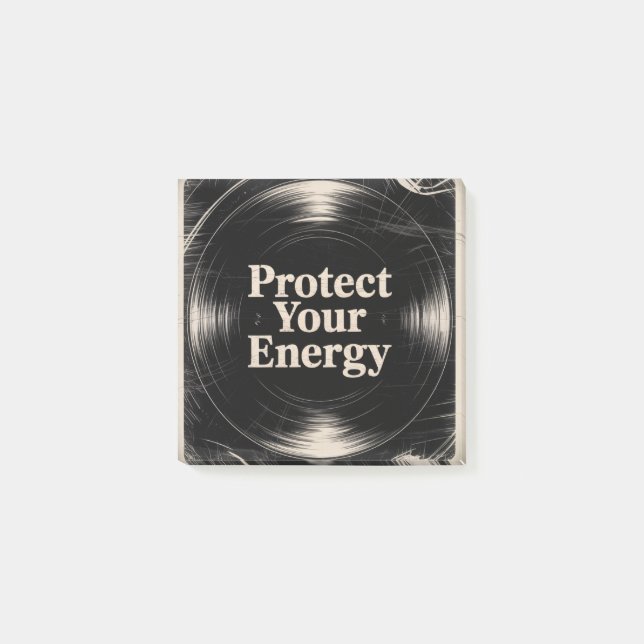Protect Your Energy Post-it Notes (Front)