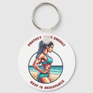 Protect Your Energy T-Shirt – Spiritual Self-Care Keychain