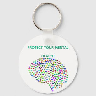 PROTECT YOUR MENTAL HEALTH KEYCHAIN