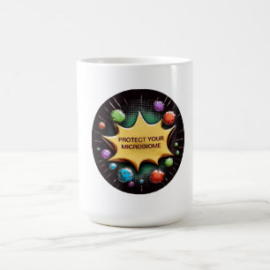 Protect Your Microbiome Probiotics For Gut Health Coffee Mug