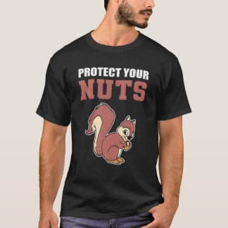 Protect your Nuts Food Lover Gift boy T-Shirt