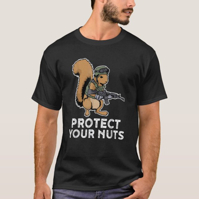 Protect Your Nuts T-Shirt (Front)