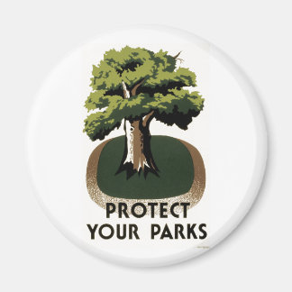 Protect Your Parks Magnet