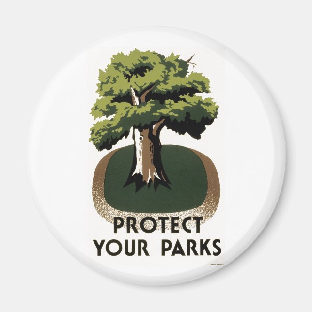 Protect Your Parks Magnet (Front)