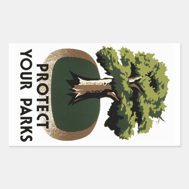 Protect Your Parks Sticker (Front)