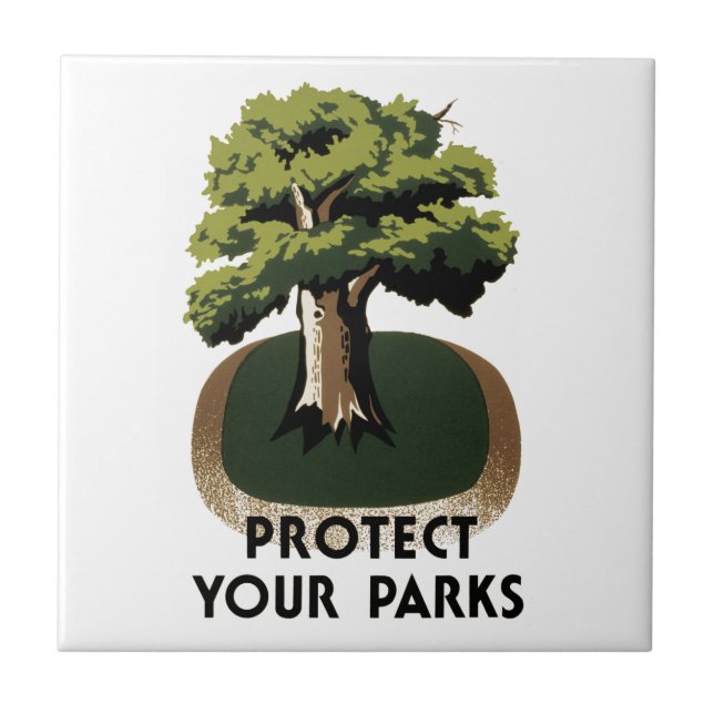 Protect Your Parks Tile (Front)