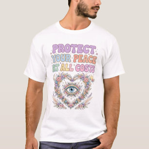 Protect Your Peace At All Costs Shirt Retro Groo