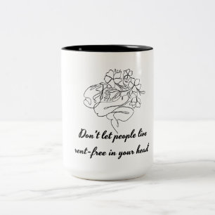 Protect Your Peace Coffee Mug  Positive Mindset