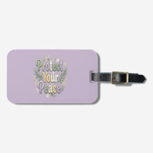 Protect Your Peace – Self Care Bubble Typography f