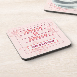 Protect Your Table & Soul from Narcissistic Abuse Coaster