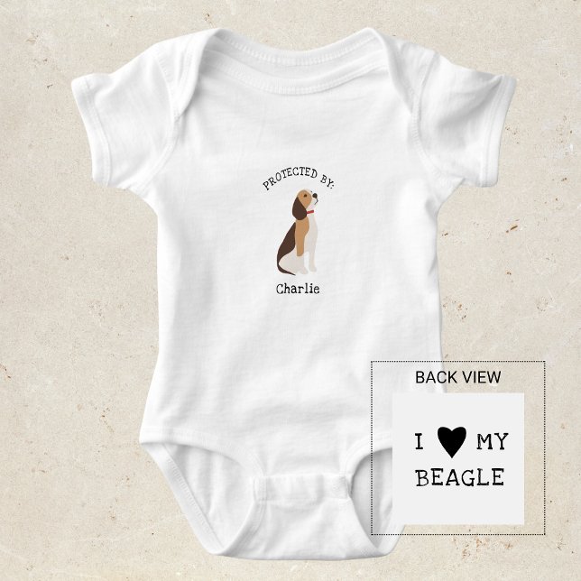 Protected by Beagle Dog shirt (Creator Uploaded)