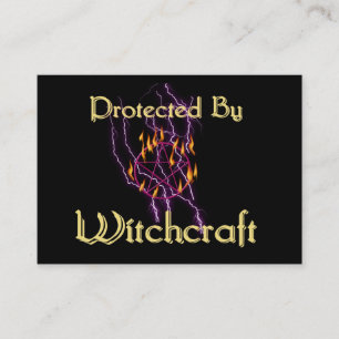 Protected By Witchcraft Business Card