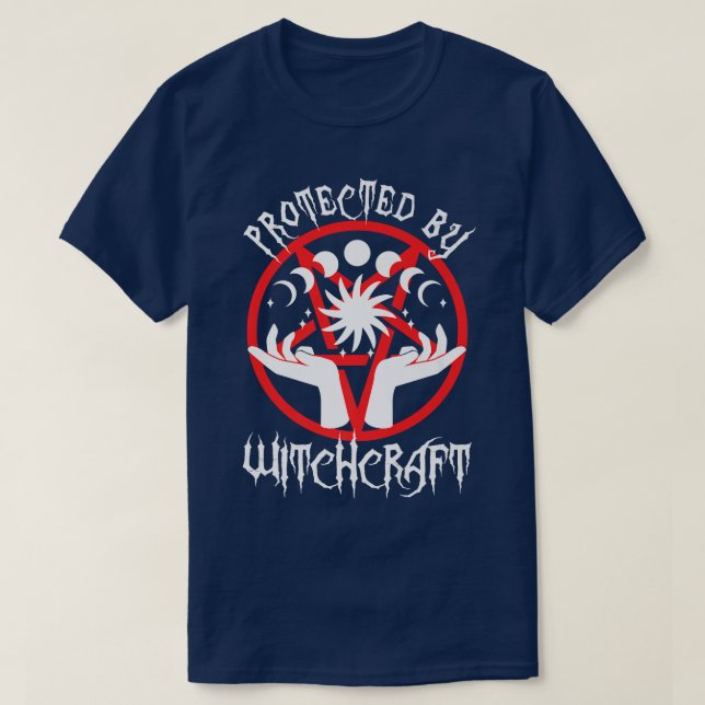 Protected By Witchcraft  T-Shirt (Design Front)