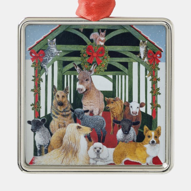 Protected Metal Ornament (Front)