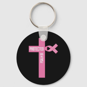 Protected Psalm 91 Christian 91st Psalm Bible Brea Keychain