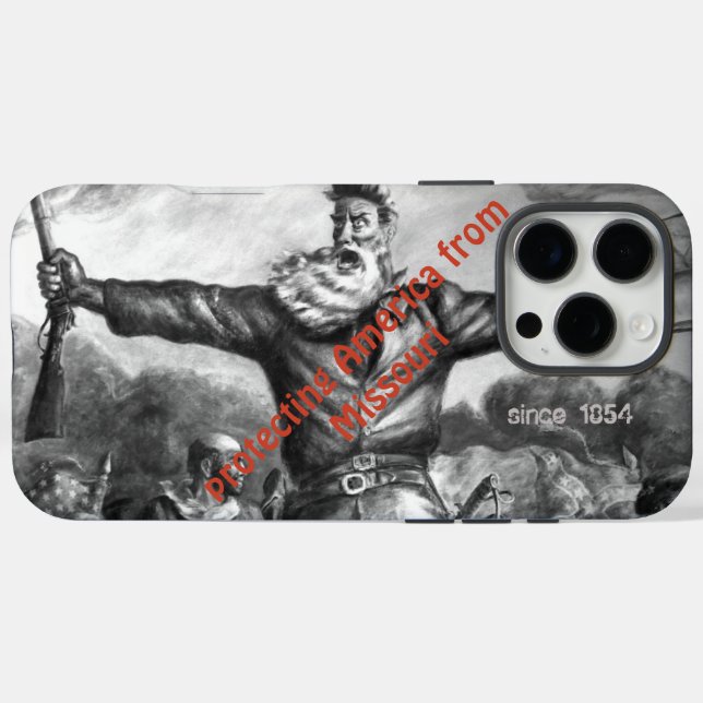 Protecting America From Missouri Since 1854 Case-Mate iPhone Case (Back (Horizontal))